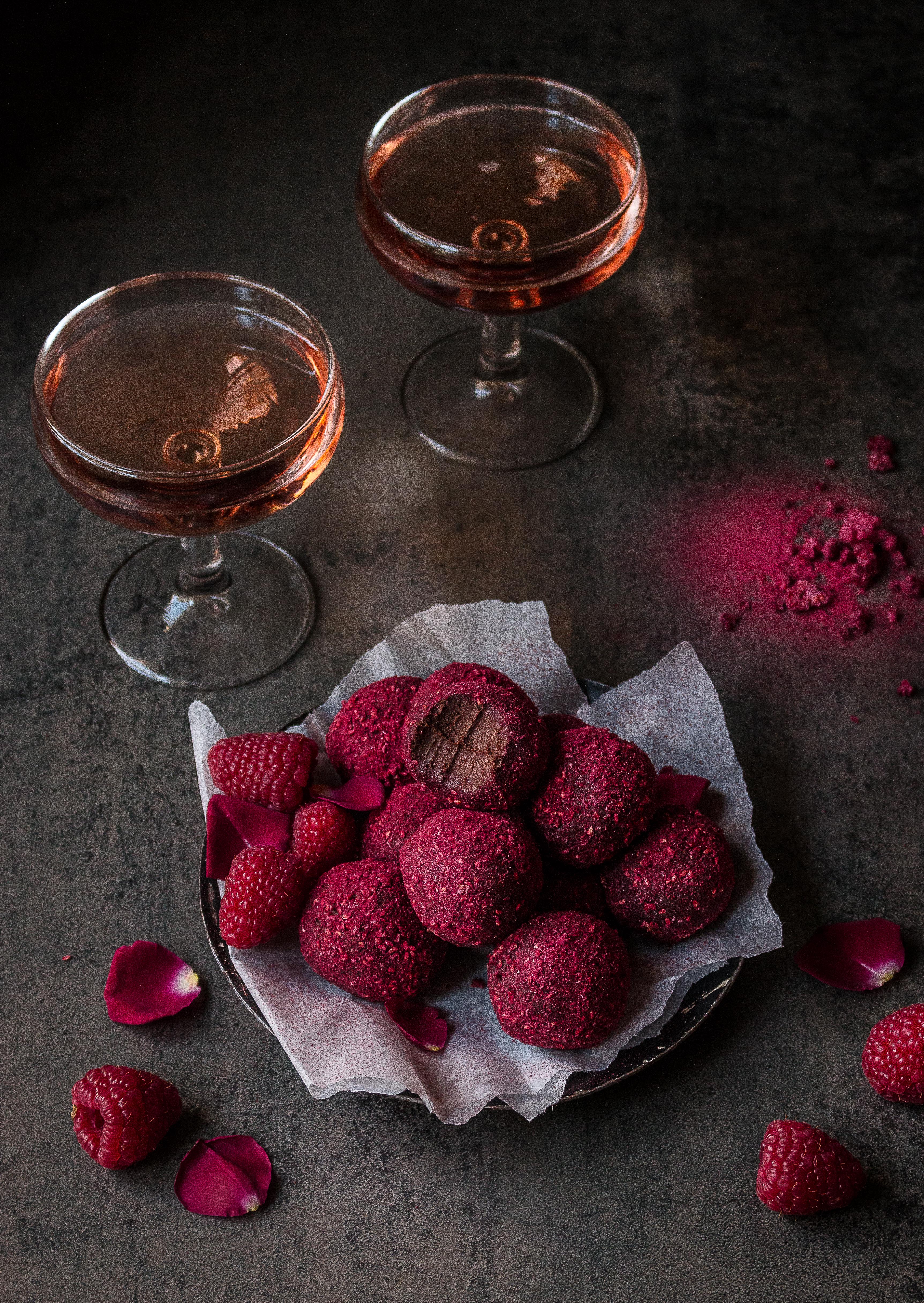 Truffles chocolate food styling by Butter & Basil